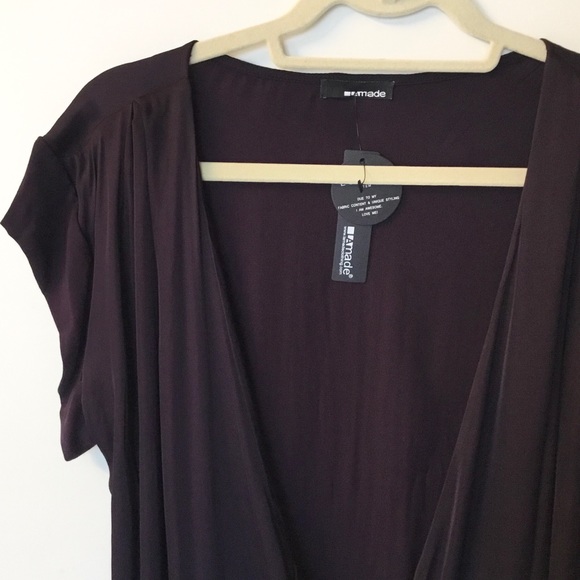 NWT LAmade Faux Wrap Dress - S - Picture 2 of 6